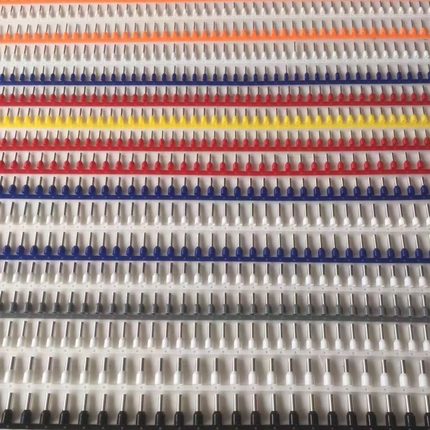 冷压连带管型预绝缘端子 E0508/E0506/E0510/E0512