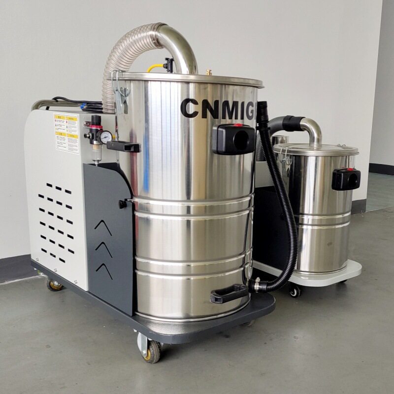 玩具厂工业除尘吸尘机纺织车间天鹅绒棉毛收集吸尘器1.1KW简易
