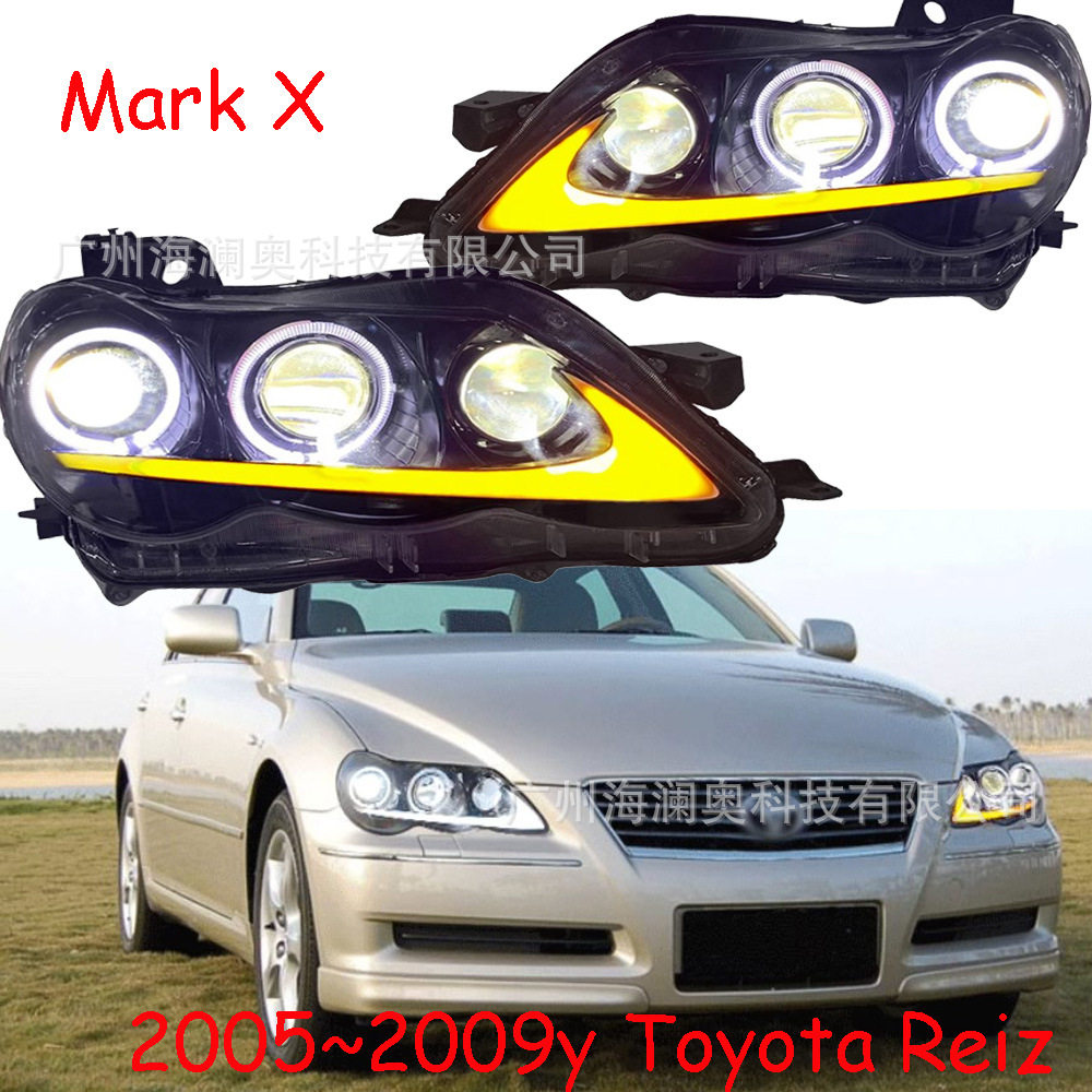 适用于丰田锐志大灯总成日行灯全LED前照灯Reiz2005~2009款