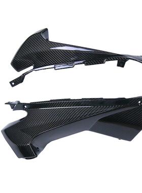 适用Aprilia阿普利亚RSV4TuonoV4改装碳纤维前侧整流罩侧板