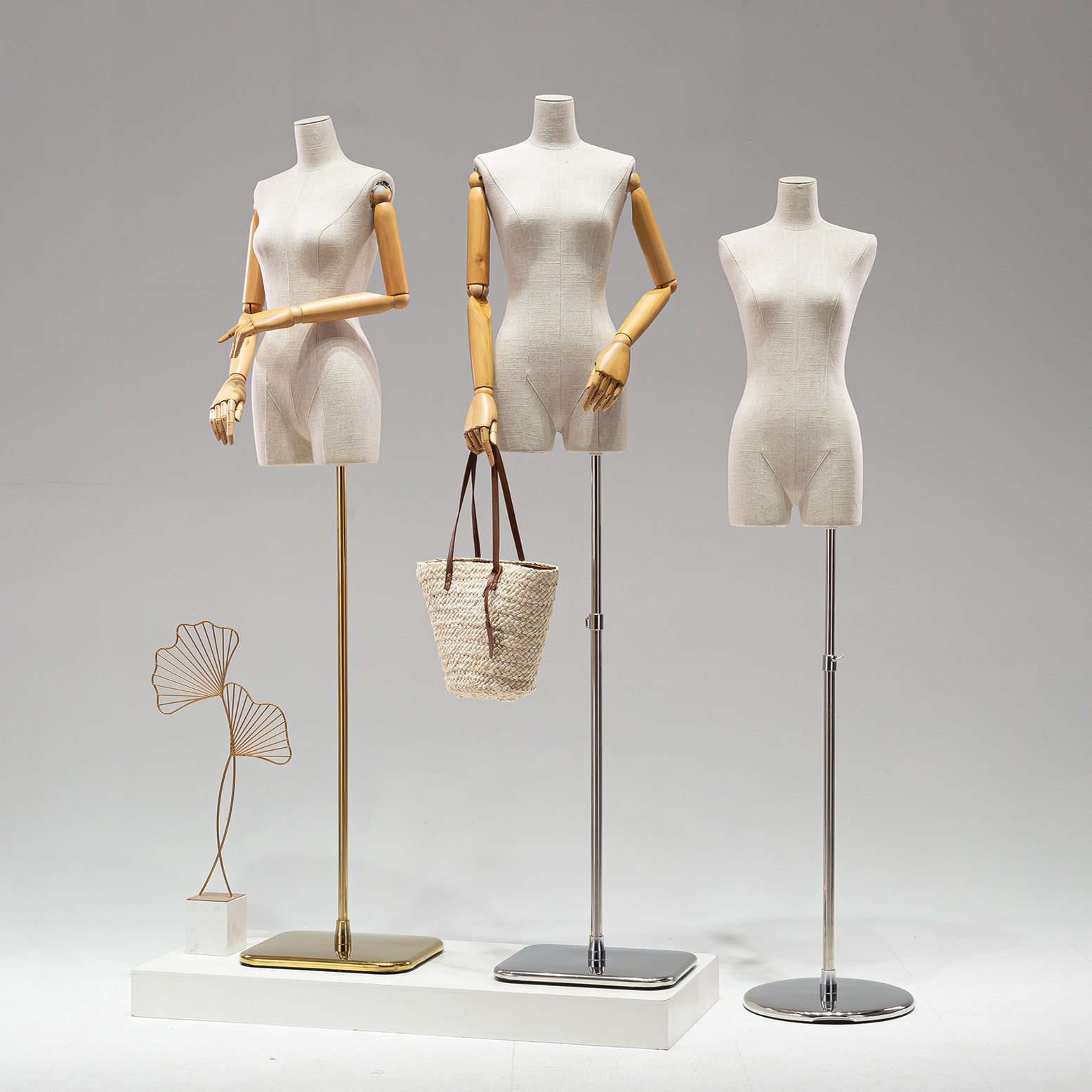 服装店韩版少女小胸模特道具橱窗展示架半身陈列模特架假人台全身