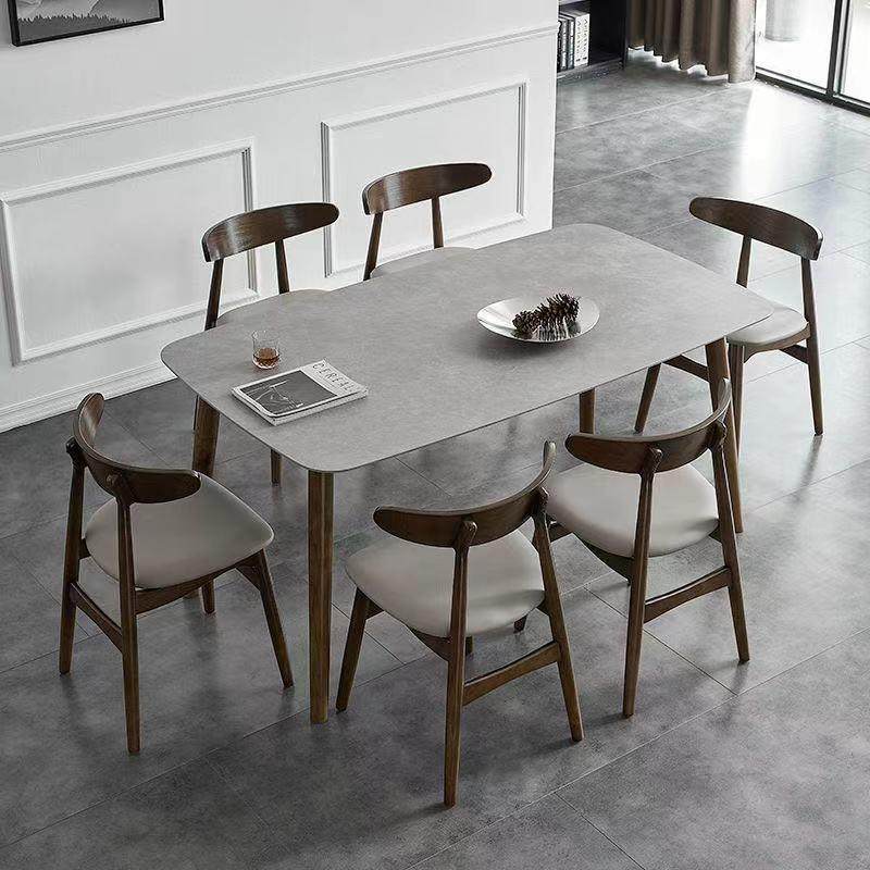 岩板餐桌家用小户型餐厅吃饭桌子防刮白蜡木现代简约轻奢桌椅组合,节庆用品/礼品,新娘配件,淘宝优惠券,粉丝福利购,淘宝优惠卷