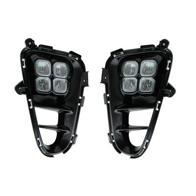 适用于起亚18-20picanto日行灯雾灯日间行车灯picantoDRL