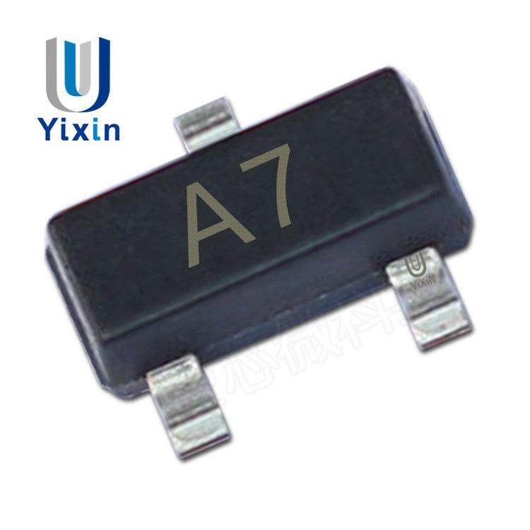 现货BAV99SOT-23丝印A7BAV99LT1G开关二极管0.2A75V