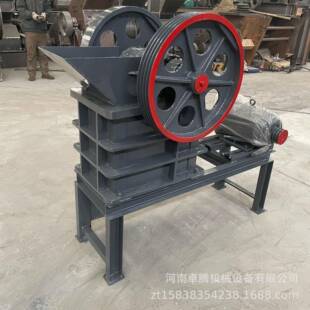 小型鹅卵石鄂式破碎机老虎口碎石机混凝土试块水泥石头鄂式破碎机