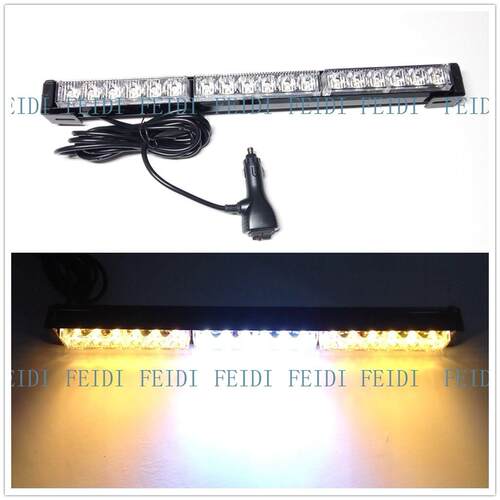 906A-3台式点烟器6LED3节长条LED爆闪灯棍灯大功率LED12V