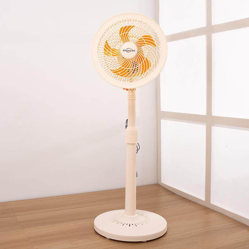 小型电风扇落地扇家用静音立式大风力学生宿舍办公室插电扇摇头扇