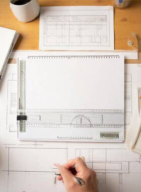 GN01网格简式A3制图板画板绘图板A3DRAWINGBOARD桌面