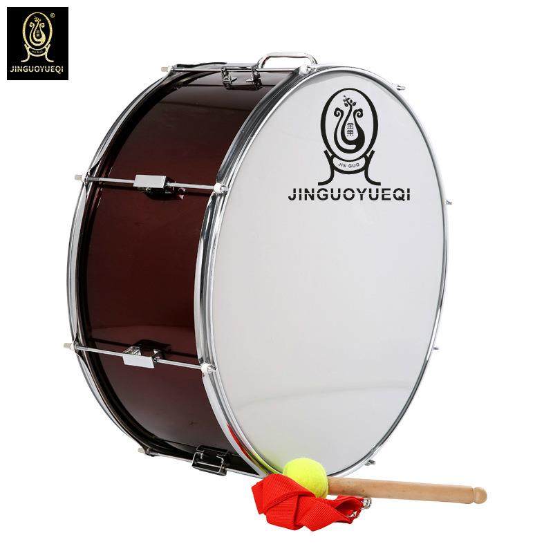 金果乐器大军鼓22寸24寸英寸大队鼓大军鼓军乐队鼓广州高档大鼓