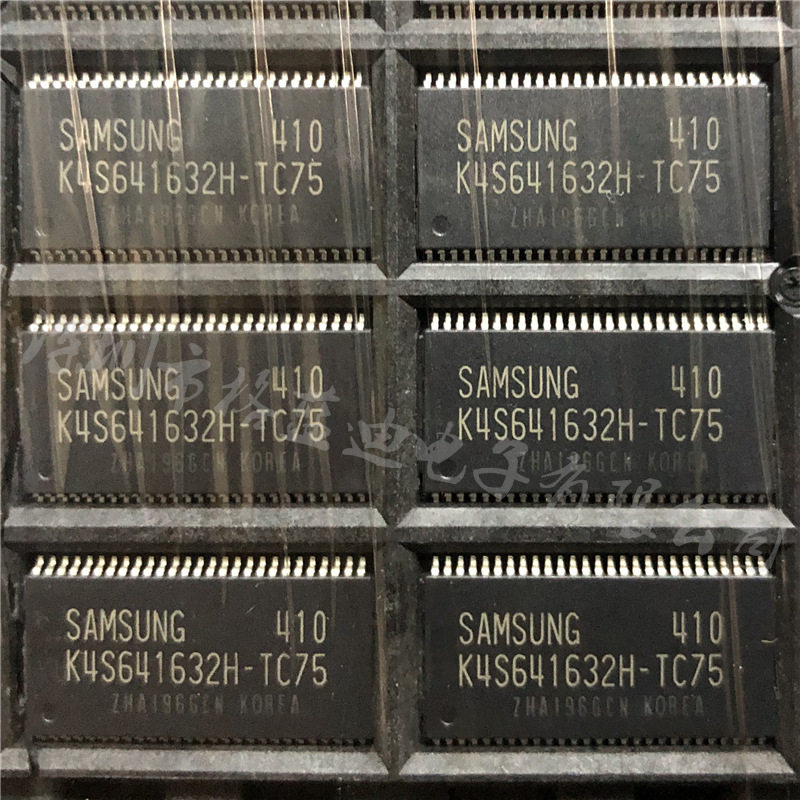 新原装K4S641632H-TC75K4S641632闪存内存芯片TSOP-54