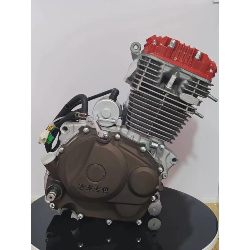 CB250发动机总成适用正林华阳CQRT4发动机高赛越野风冷安装