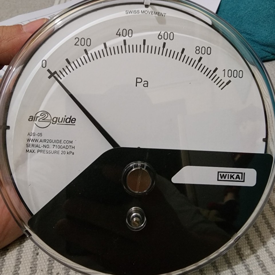 微压压力表  -50-5000pa    wika   A2G-05