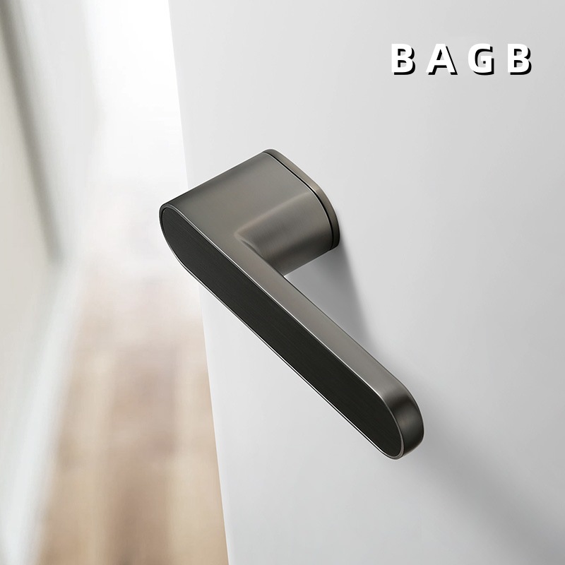BAGB意式极简门锁室内卧室房门锁现代简约木门锁静音磁吸生态门锁