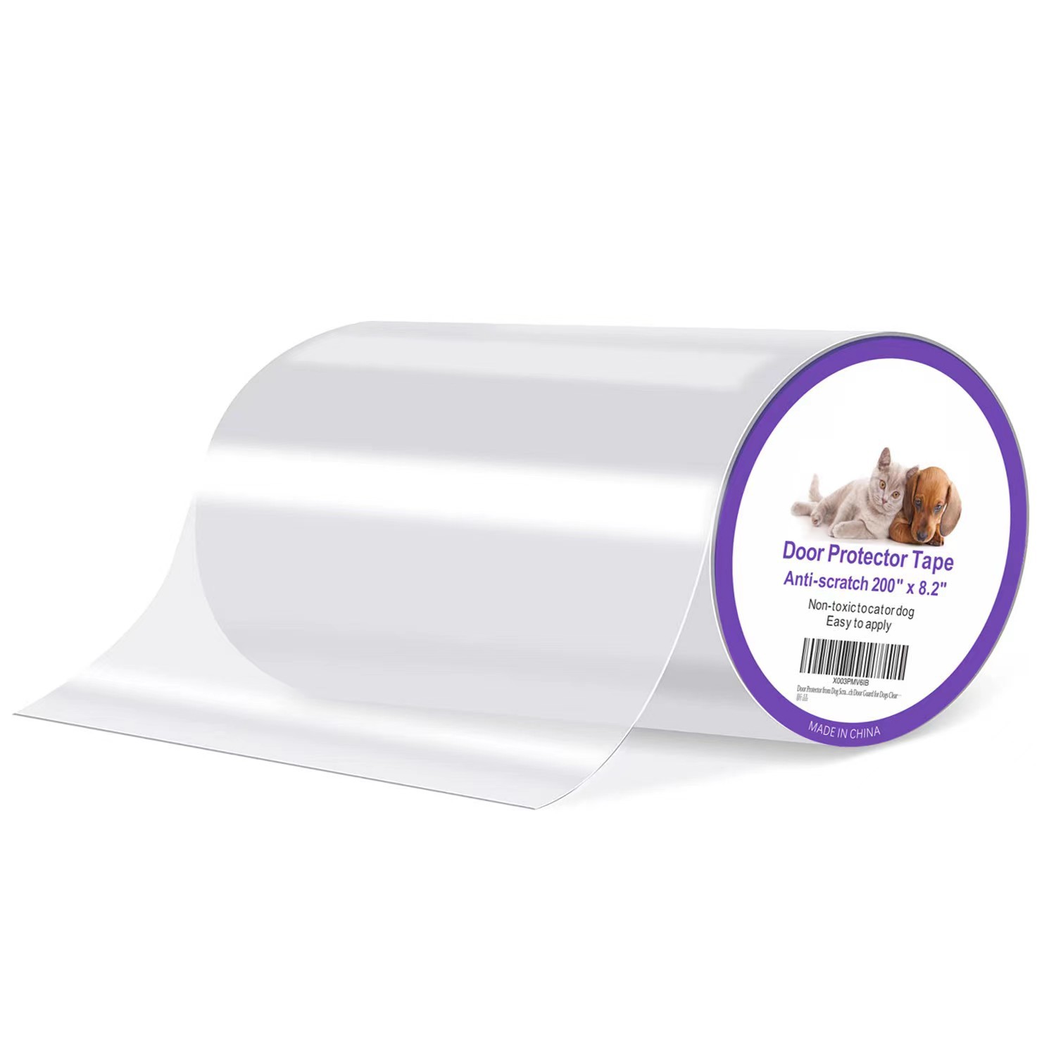 PET透明耐磨家具保护贴Anti Dog Scratch防猫狗爪保护胶带不残胶