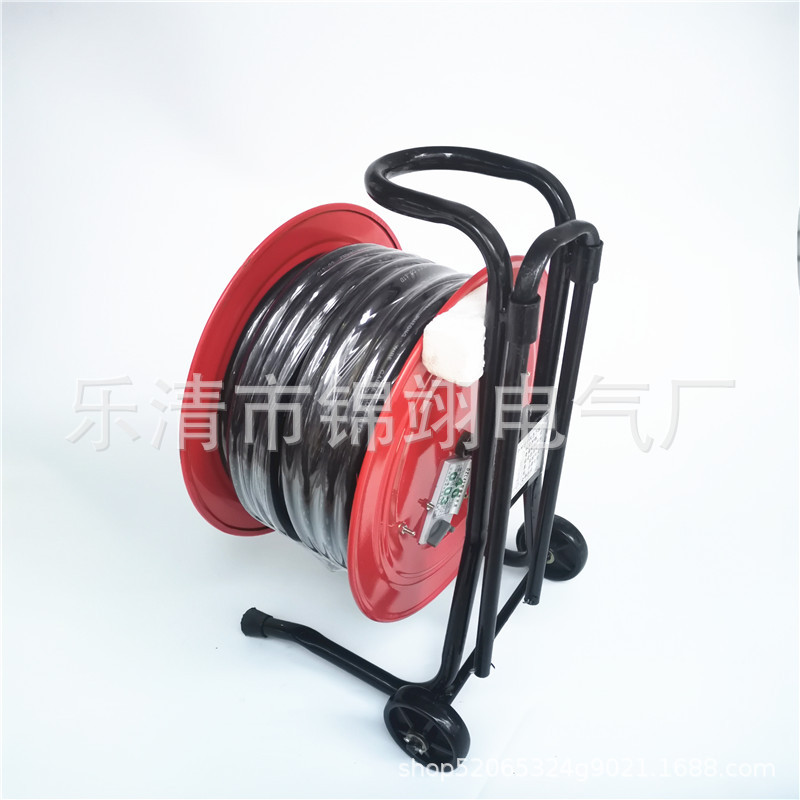 拖线盘3*2.5绕线缆盘3*1.5平方移动卷线盘3*4 30米50米100米