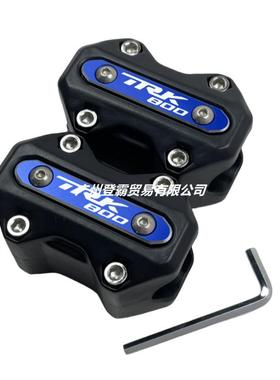 适用贝纳利金鹏TRK80021-23年款改装车身护杠防摔保护块胶