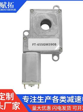 FT-65SGM390B款智能指纹锁微型直流减速电机小型马达锁体电机