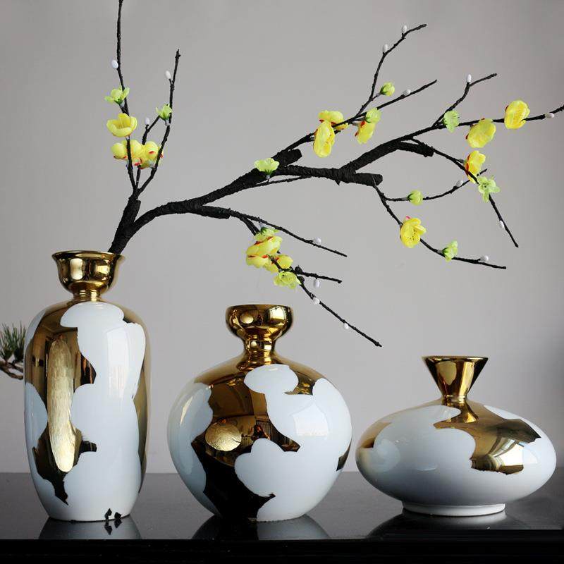 创意轻奢陶瓷花瓶北欧清新干花装饰品家居客厅电视柜插花摆件,纺织面料/辅料/配套,纺织机械配件,淘宝优惠券,粉丝福利购,淘宝优惠卷