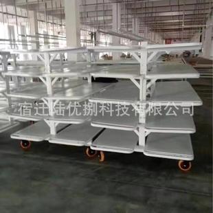 服装加工辅助设备拆卸式双面活动布匹松布架单侧面料放布移动架子