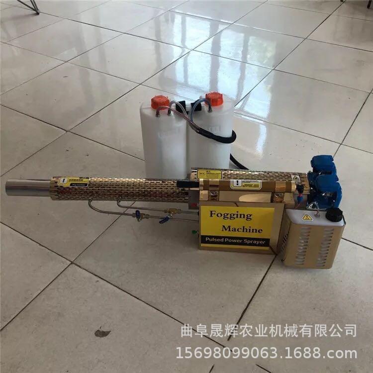 背负式果园蔬菜大棚弥雾机汽油脉冲式养殖场消毒机街道防疫机