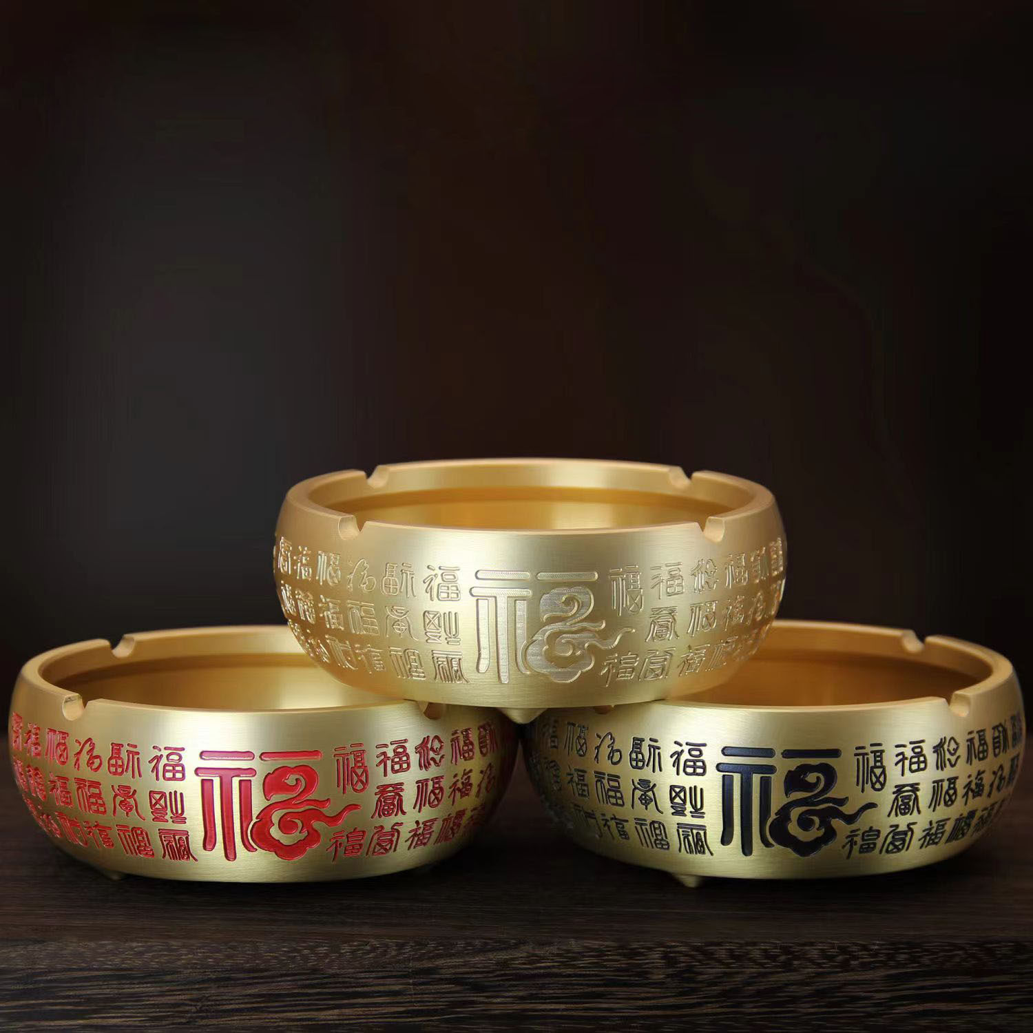 厂家批发大口径烟灰缸办公室烟灰缸烟缸摆件工艺品