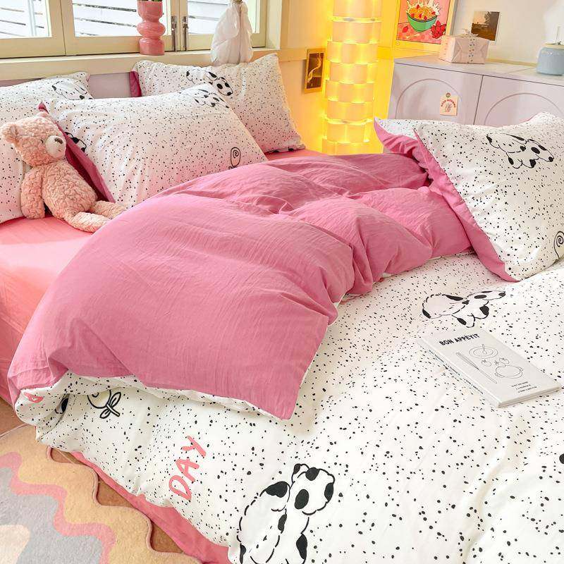 a类四季款卡通萌宠宿舍学生家用床单被套床笠三件套四件套水洗棉,机械设备,其他机械设备,淘宝优惠券,粉丝福利购,淘宝优惠卷