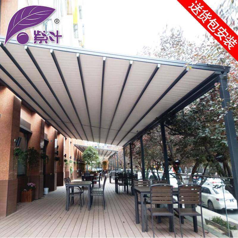 电动天幕户外遮阳棚伸缩阳台遮阳蓬家用阳光房玻璃房隔热防晒雨棚,机械设备,其他机械设备,淘宝优惠券,粉丝福利购,淘宝优惠卷