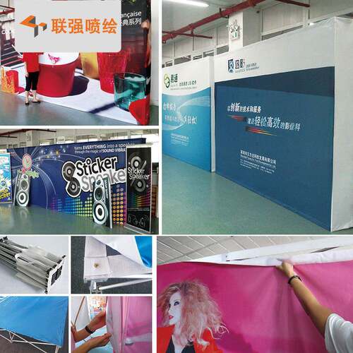 深圳供应布拉网展架画面数码直喷布拉网大画面