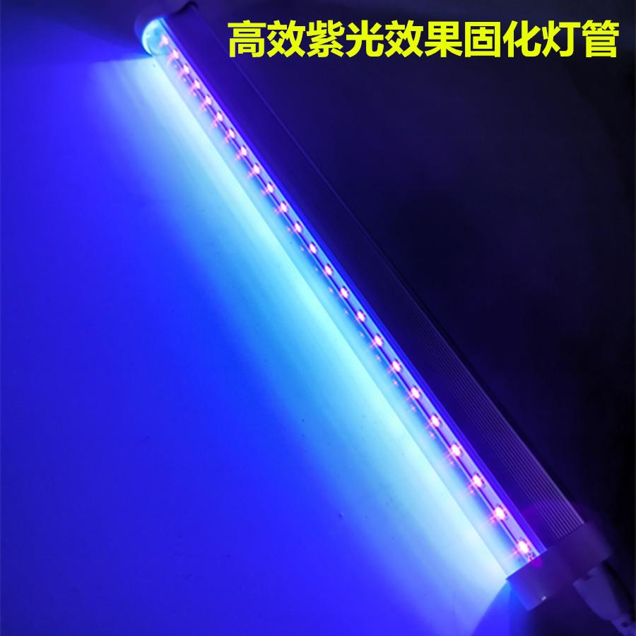 LEDBLB紫外线固化灯管 KTV酒吧荧光画检测验钞灯UV BLB紫光灯管