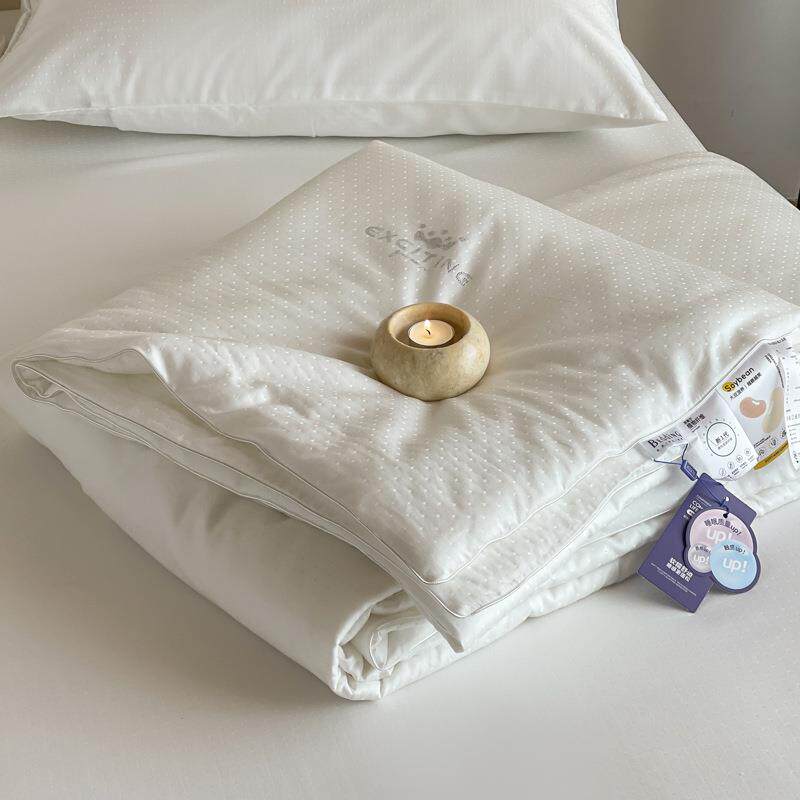 轻奢提花莱赛尔植物纤维大豆纤维被子丝棉被芯大豆被春秋被夏凉被