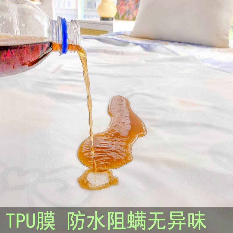 亲肤磨毛防水床单单件床上防猫尿遮灰防尘大盖单老人儿童隔尿被单
