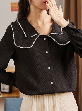 扣子珍珠女衣服衬衣上衣开衫装饰纽扣百搭高端塑料衬衣小钮扣大全