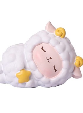 可爱喜羊羊卡通公仔摆件小羊创意车内摆设蛋糕装饰品儿童生日礼物