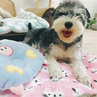 秋冬加绒棉垫宠物垫子狗窝寄养垫毛毯盖被大中型狗猫换洗床垫保暖