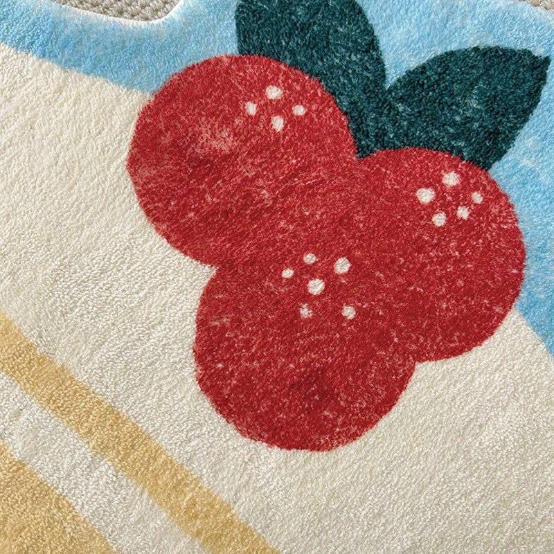 【番茄营业中】奶油蛋糕卧室床边毯房间秋冬毛绒地毯衣帽间脚垫,居家布艺,地毯,淘宝优惠券,粉丝福利购,淘宝优惠卷