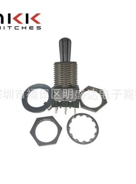 日开NKK摇柄开关 M-2020L/B 六脚3档M2024BB1W01 自锁ON-ON-ON 6A