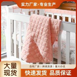 纯色菱形地垫柔软圆形爬爬垫多用途游戏垫柔软舒适多功能儿童盖毯