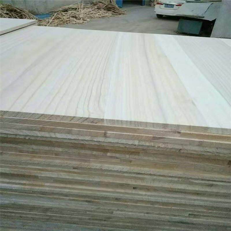 厂货16mm桐木拼板家具实木泡桐木板加工适用于工艺品包装板