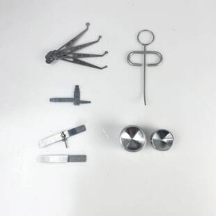 辅助尺子套装骨粉杯输送器