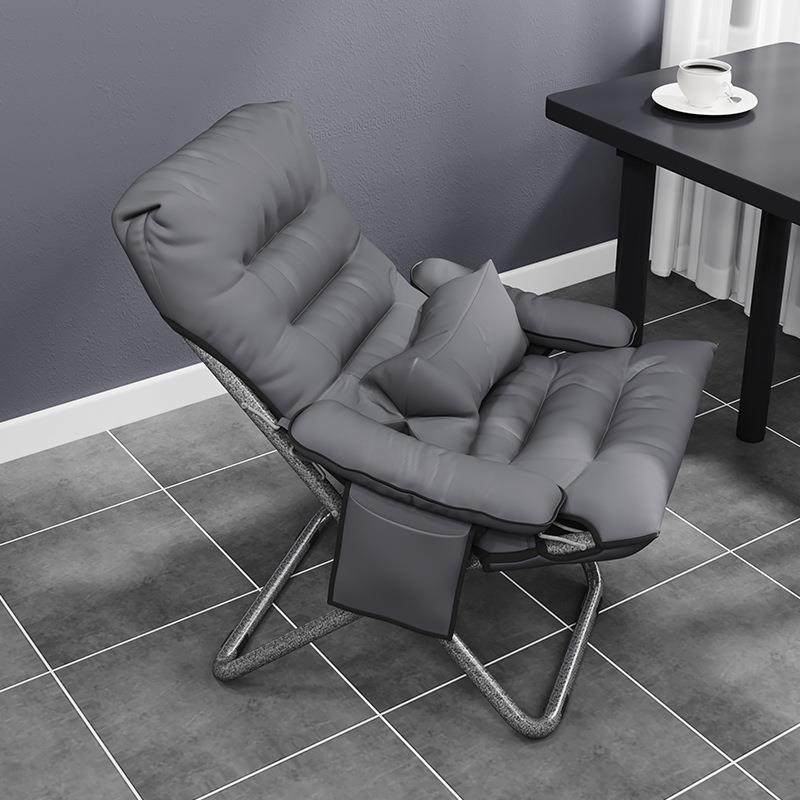 躺椅阳台家用休闲午休可折叠椅子晒太阳办公室懒人沙发椅午睡凳子