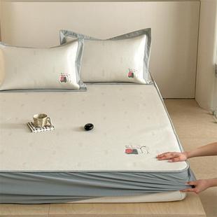 2025新款 2.0m三件套床笠床垫保护 A类母婴级7A抗菌养生冰藤席1.8