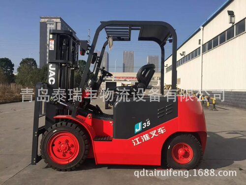 JAC 江淮3.5吨电动叉车CPD35J合肥工厂直发即墨青岛黄岛叉车出口