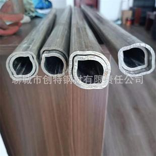 猫面钢管Q355B传动轴用柠檬钢管16Mn冷拔异型钢管三角套管误差小