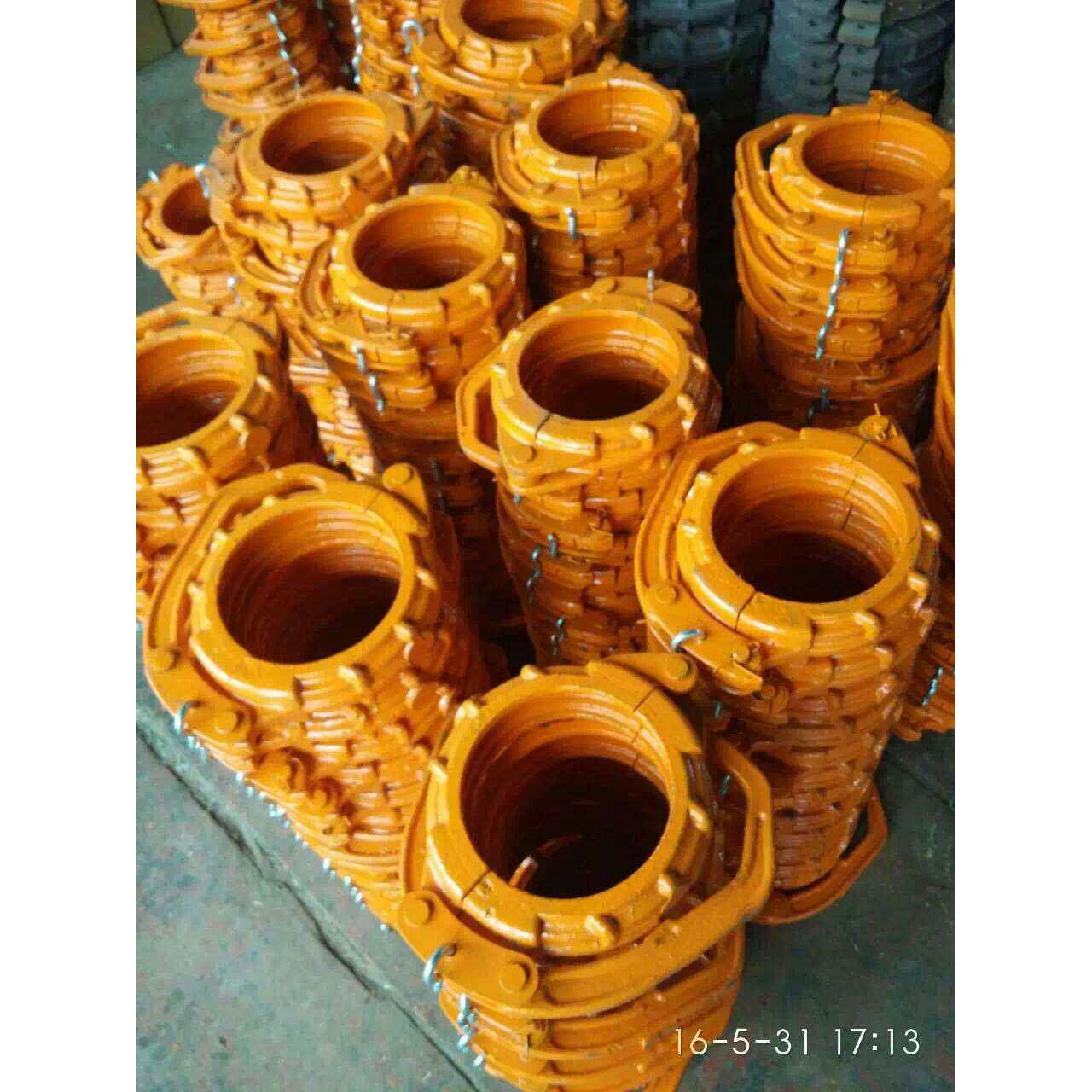 河北春达供应混凝土配件125低压管卡现货供应锻造低压