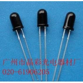 5mm黑色红外线接收管/5mm光敏二极接收管进口芯片低衰减质量稳定