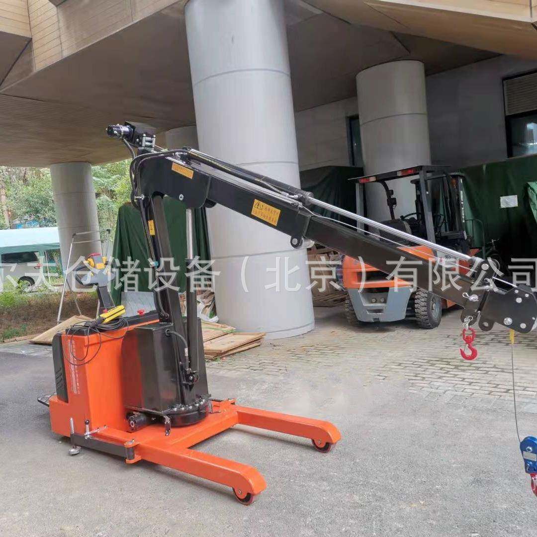 普尔夫1吨3米轻型小型电动旋转吊机吊车模具上料工位单臂吊平衡吊