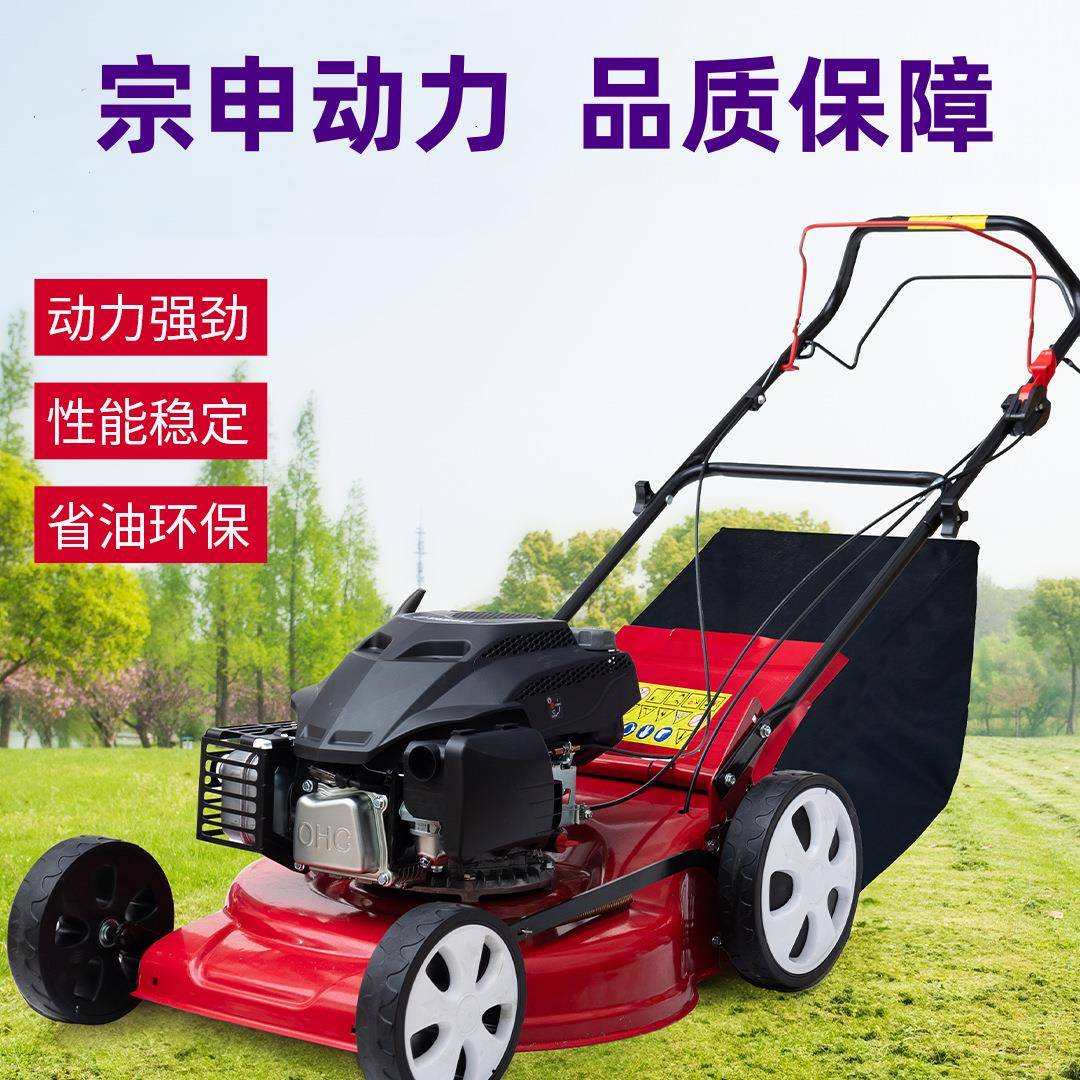16/18/20/21寸汽油割草机手推式割草机花园除草剪草机草坪修整机