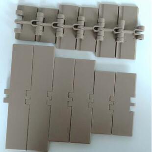 820-K325塑料链板单铰直输平顶线输送机饮料线传送传动坦克链