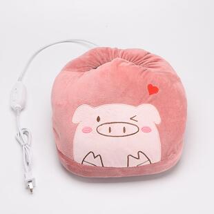 暖脚宝电加热热敷艾草布艺艾绒暖足宝冻伤脚裂暖脚神器艾足宝