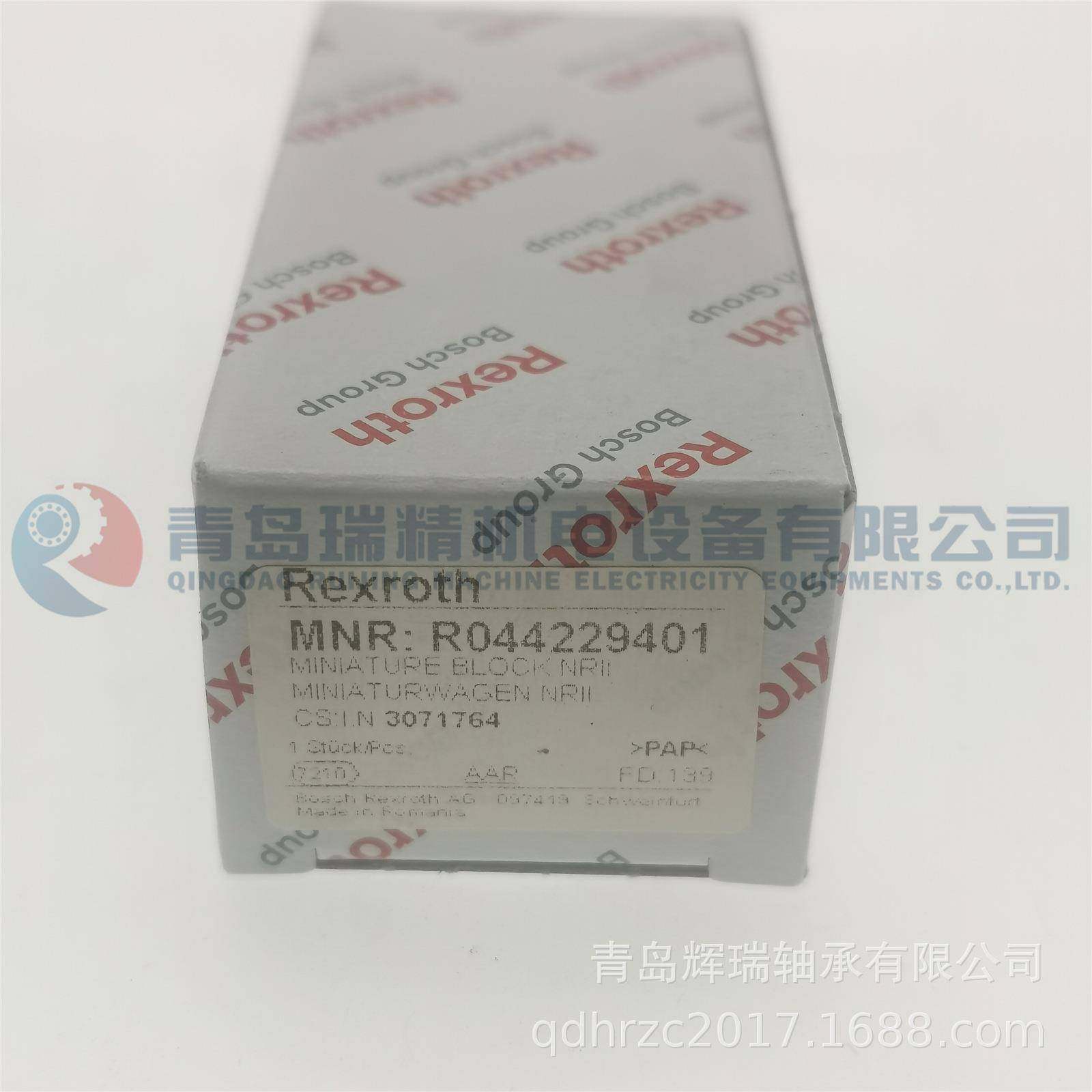 R-E-X-R-O-T-H 滑块 R044229401 直线运动轴承MWA-012-SNS-C0-N-3